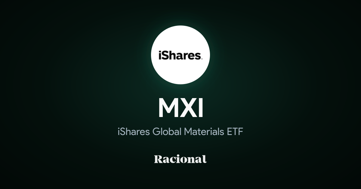 MXI · iShares Global Materials ETF: precio y cómo invertir | Racional